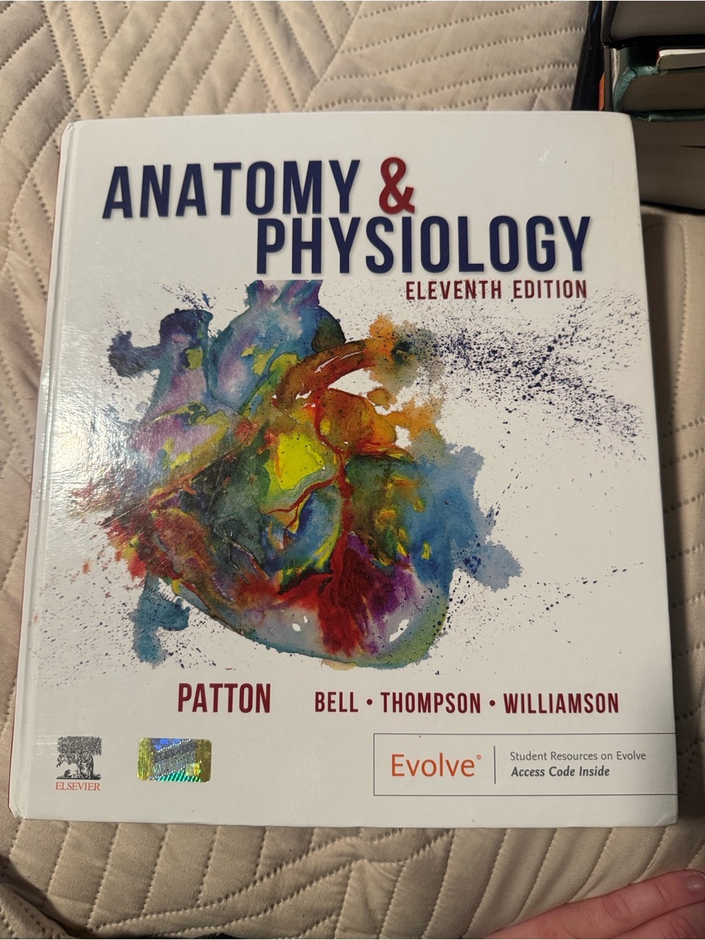 Anatomy & Physiology Eleventh Edition Textbook - Colorful Cover